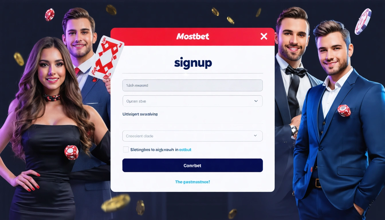 signup Mostbet